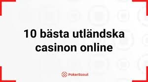 Utländska Online Casinon Fördelar, Risker och Bästa Spelalternativ